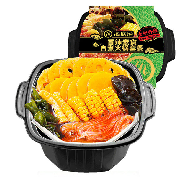 Haidilao Self-Heating Hotpot Tomato Beef Spicy Fast Food Instant Hotpot 海底捞自煮火锅