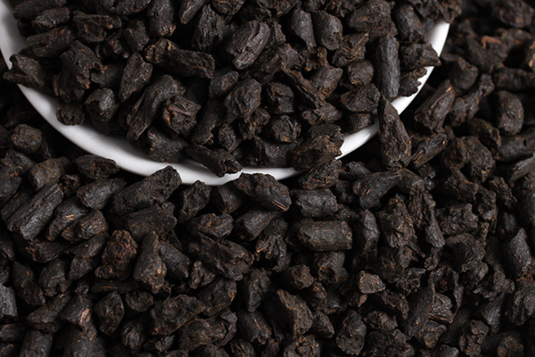 HelloYoung 500g/Tin Yunnan Pu'er Tea Menghai Ripe Tea Jujube Tea Fossil Crushed Silver