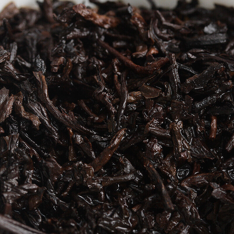 HelloYoung 357g Yunnan Pu'er Tea Banzhang Ancient Rhyme Aged Ripe Cake Seven Seed Cake Tea