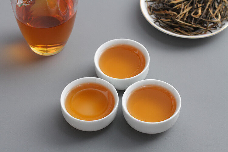 HelloYoung 500g Yunnan Dian Hong JD58 raw material Pine needles One bud one leaf (No.1)