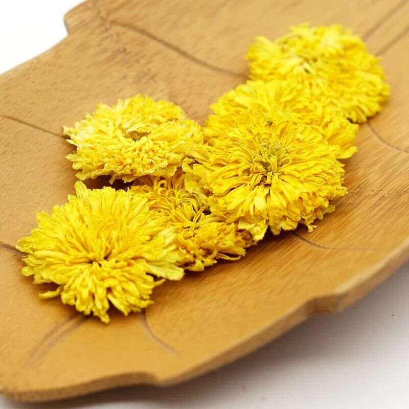 High Grade Yellow Chrysanthemum Flower Tea Xiao Huang Ju Chinese Herbal Tea Secondary image