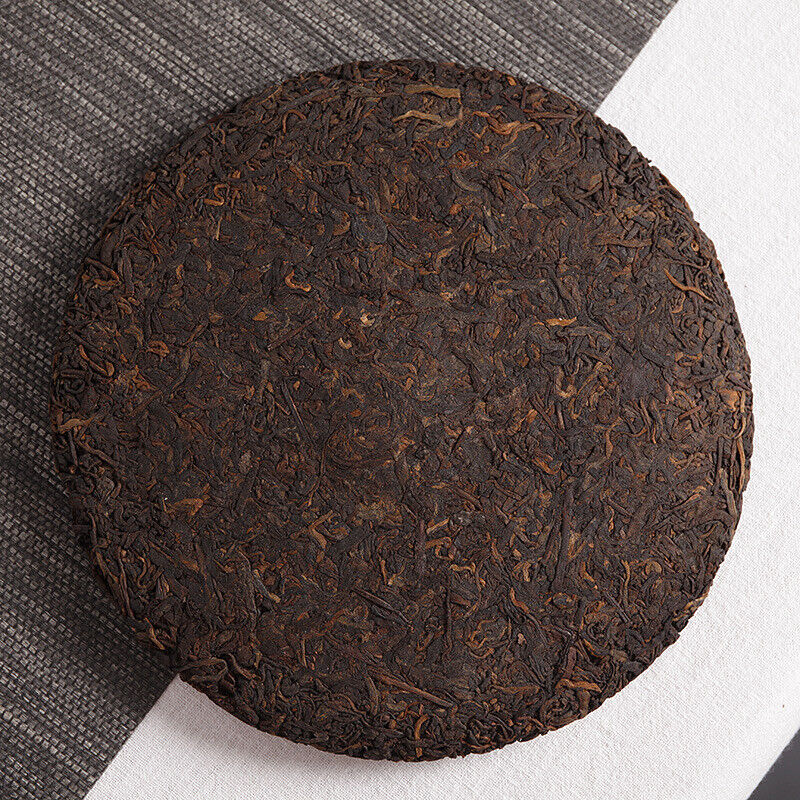 HelloYoung 357g Puerh Tea Leaves Nannushan Old Aged Ripe Tea Yunnan Seven Seed Cake Tea Secondary image