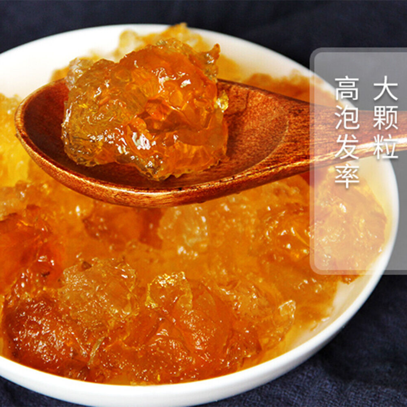 500g/1.1LB 天然雪莲子桃花泪 拉丝雪燕胶养颜三胶羹 taojiao xueyan zaojiaomi health herbal tea