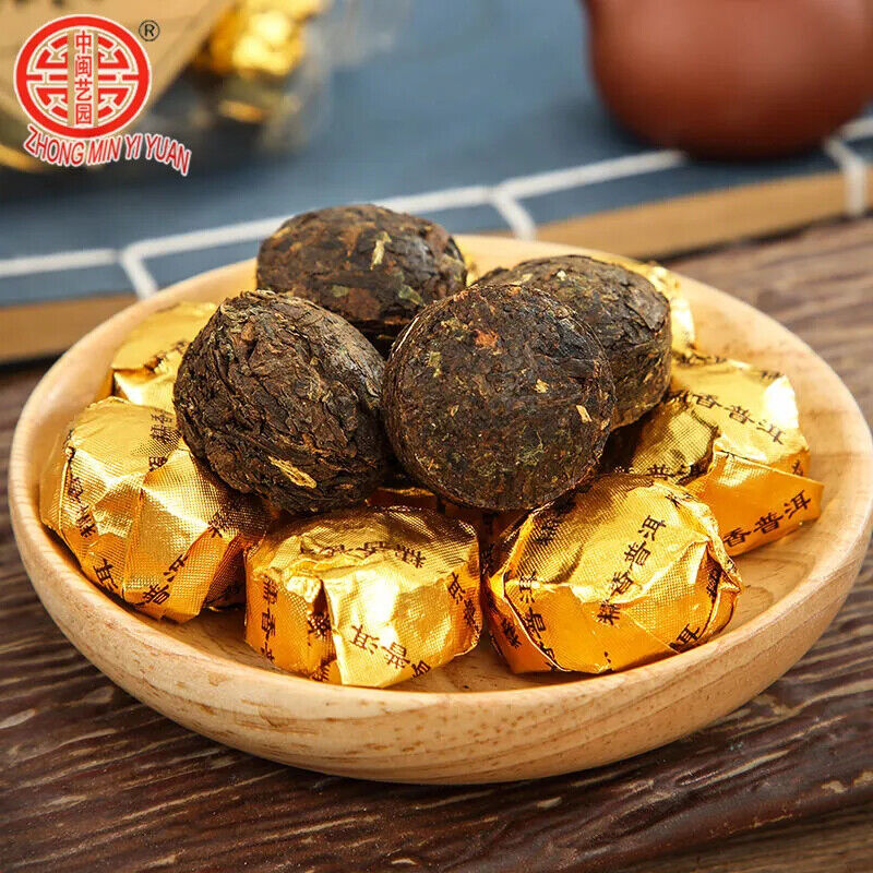 HelloYoung New Black Pu'er Tea Yunnan Xiaotuo Tea Pu'er Tea Organic Natural Pu'er 100g