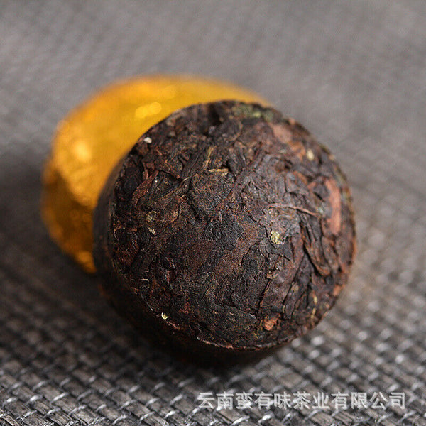HelloYoung 500g Yunnan Pu'er Tea Leaves Glutinous Small Golden Tuo Mini Small Tuo Tea