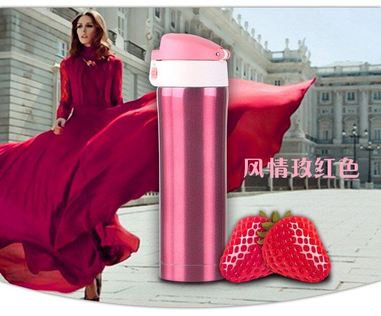 Heat Insulating Bottle Drinkware Portable Cup Thermos cup Stainless Steel Bottle