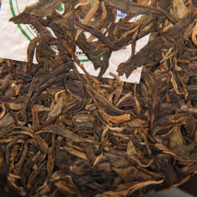 357g Old Pu-erh Seven Seed Cake Tea High Quality Yunnan Pu-erh Tea