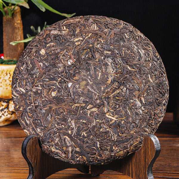 HelloYoung Yunnan Pu'er Ancient Tree Raw Tea Brown Mountain Pu'er Tea Raw Tea Cake 357g