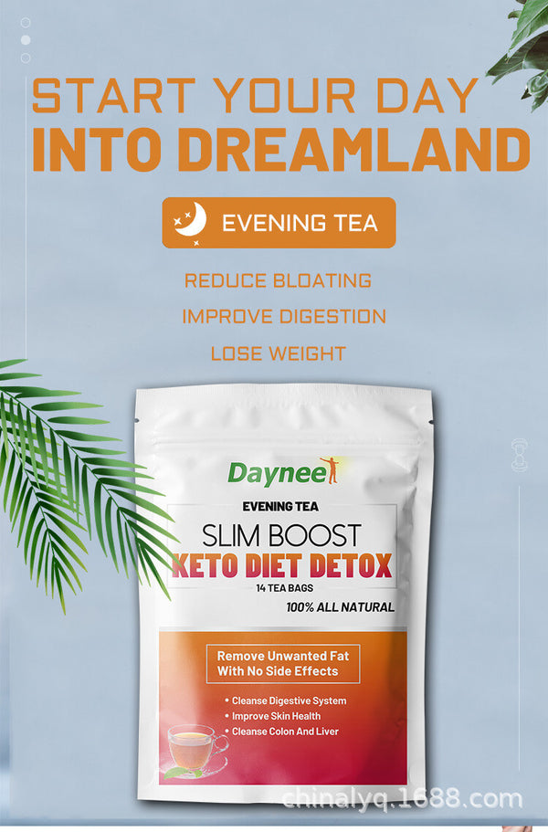 Slim Tea Slim Boost Keto Diet Detox Daytime Tea and Evening Tea