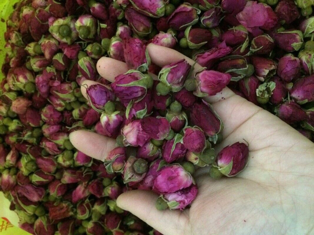 Ping Yin Mei Gui Food Grade Dry Flower Bud Ping Yin Rose Flavor Tea 100g