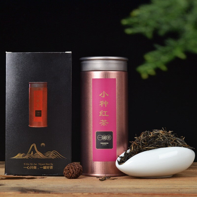 50g Wuyi Da Hong Pao Jin Jun Mei Zheng Shan Xiao Zhu Organic Black Tea Tin