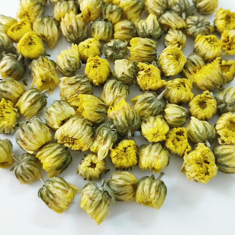 HelloYoung Plum Chrysanthemum Hang White Chrysanthemum buds flower tea bulk 17.6oz