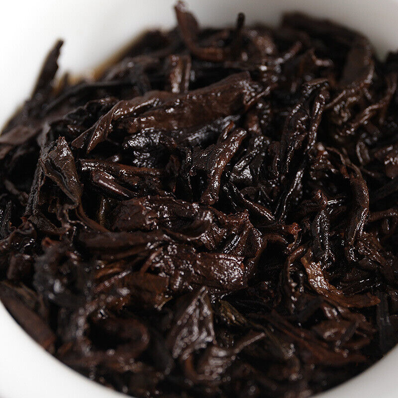 HelloYoung 357g Puerh Tea Leaves Nannushan Old Aged Ripe Tea Yunnan Seven Seed Cake Tea