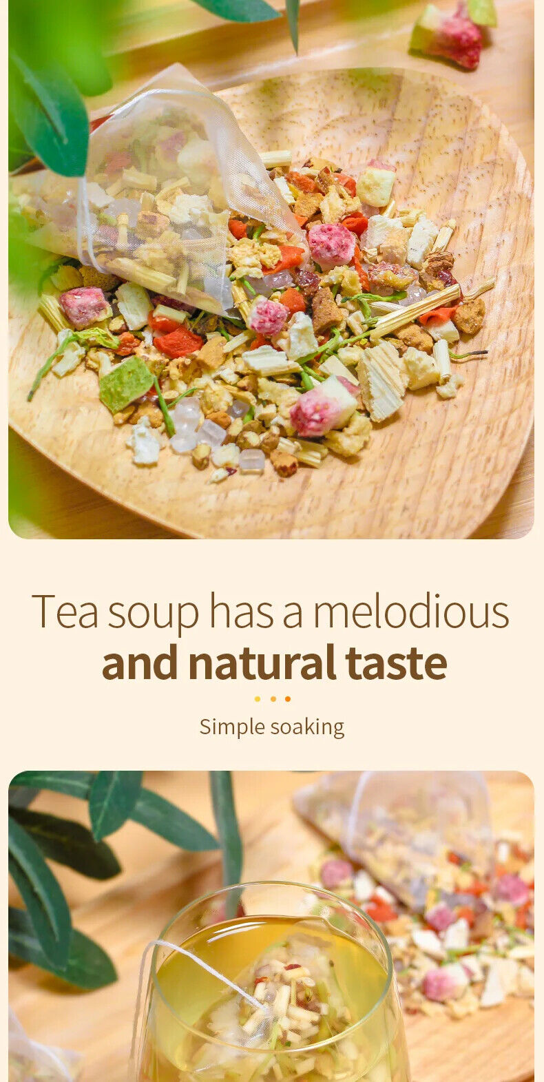 Honeysuckle Maogen Snow Pear Tea Herbal Tea 300g
