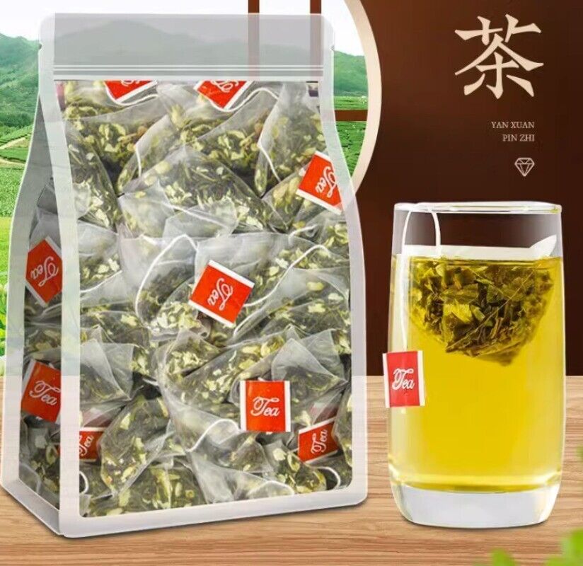 High-Grade Jasmine Tea and Green Tea Leaves Combo for Rich Floral Taste- New Tea