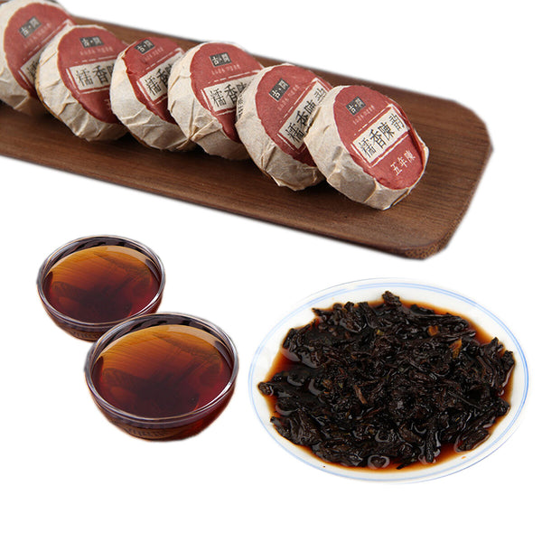 Aged Ripe Fermented Puer Tea Glutinous Rice Fragrant Pu-erh Tea