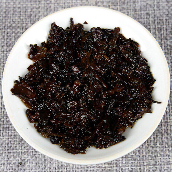 HelloYoung TeaAncient Tree Pu-erh Ripe Cake Health Care 357g Top Black Tea Yunnan Pu-erh Tea