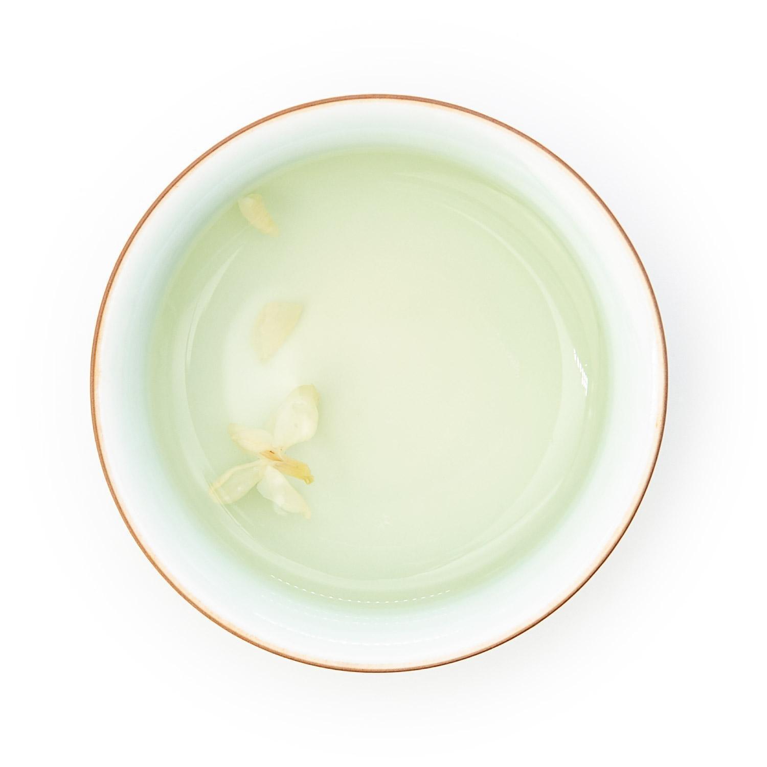 Chinese Bitan Piaoxue Jamine Green Tea Yuqian  100g