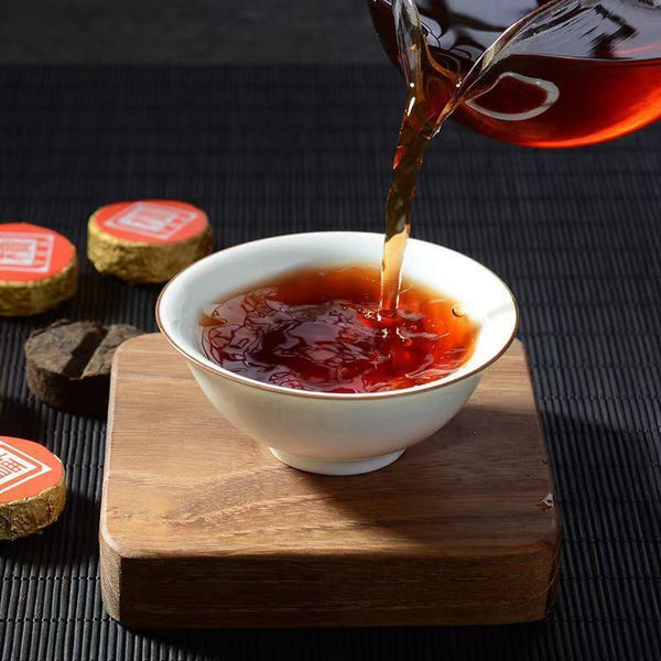 500g Yunnan Pu'er Tea 2003 Aged Subaru Mini Cake Small Jintuo Tea Jade Cake