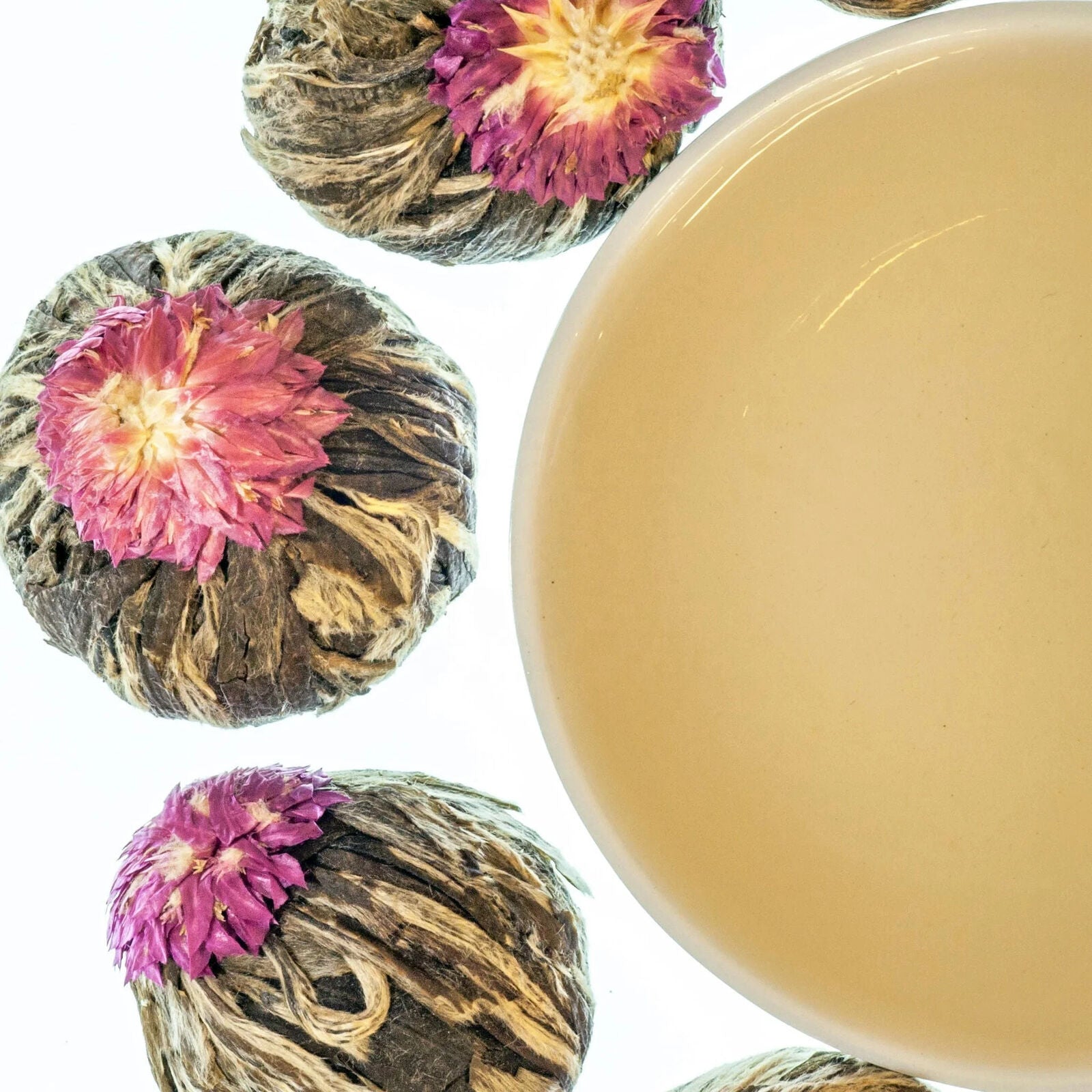 Best Price High Grade Chinese Handmade Organic Blooming Tea 20pcs Secondary image
