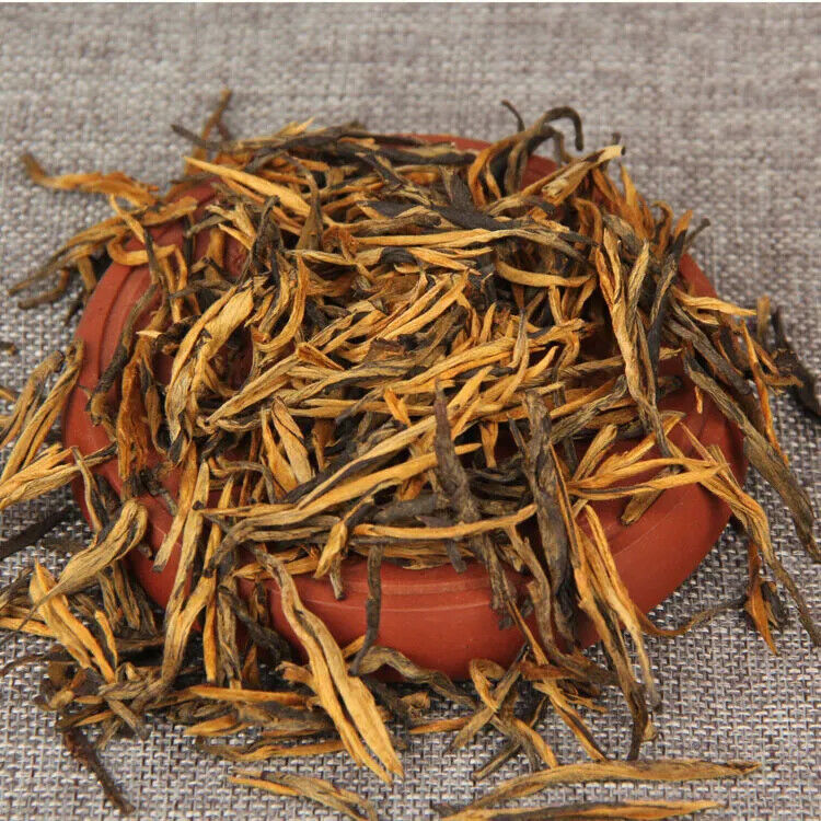 HelloYoung New Dianhong Black Tea Bud Need Gold Grade Gold Dianhong Single Bud Tea250g Secondary image