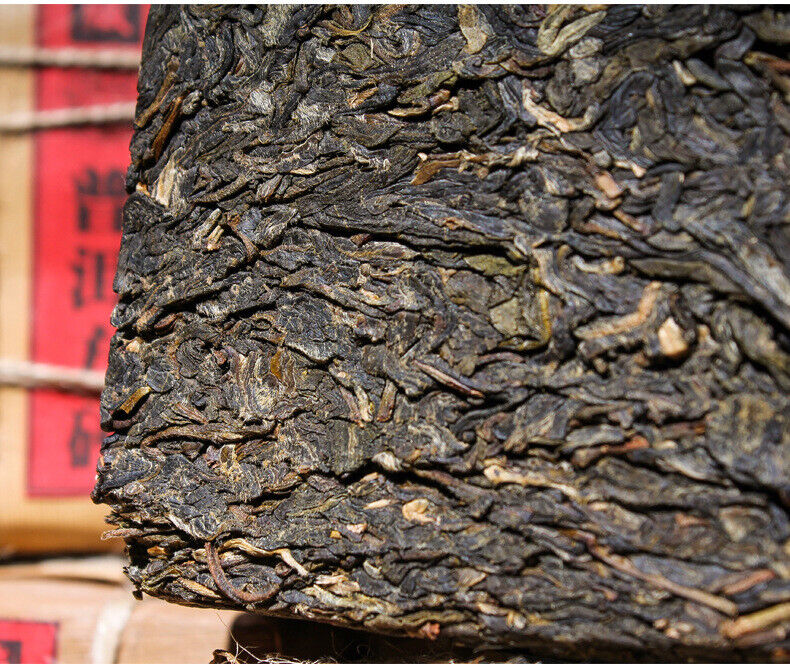 HelloYoung Natural Yunnan Pu'er Raw Tea Brick 500g Pu'er Raw Tea Brick Healthy Drink