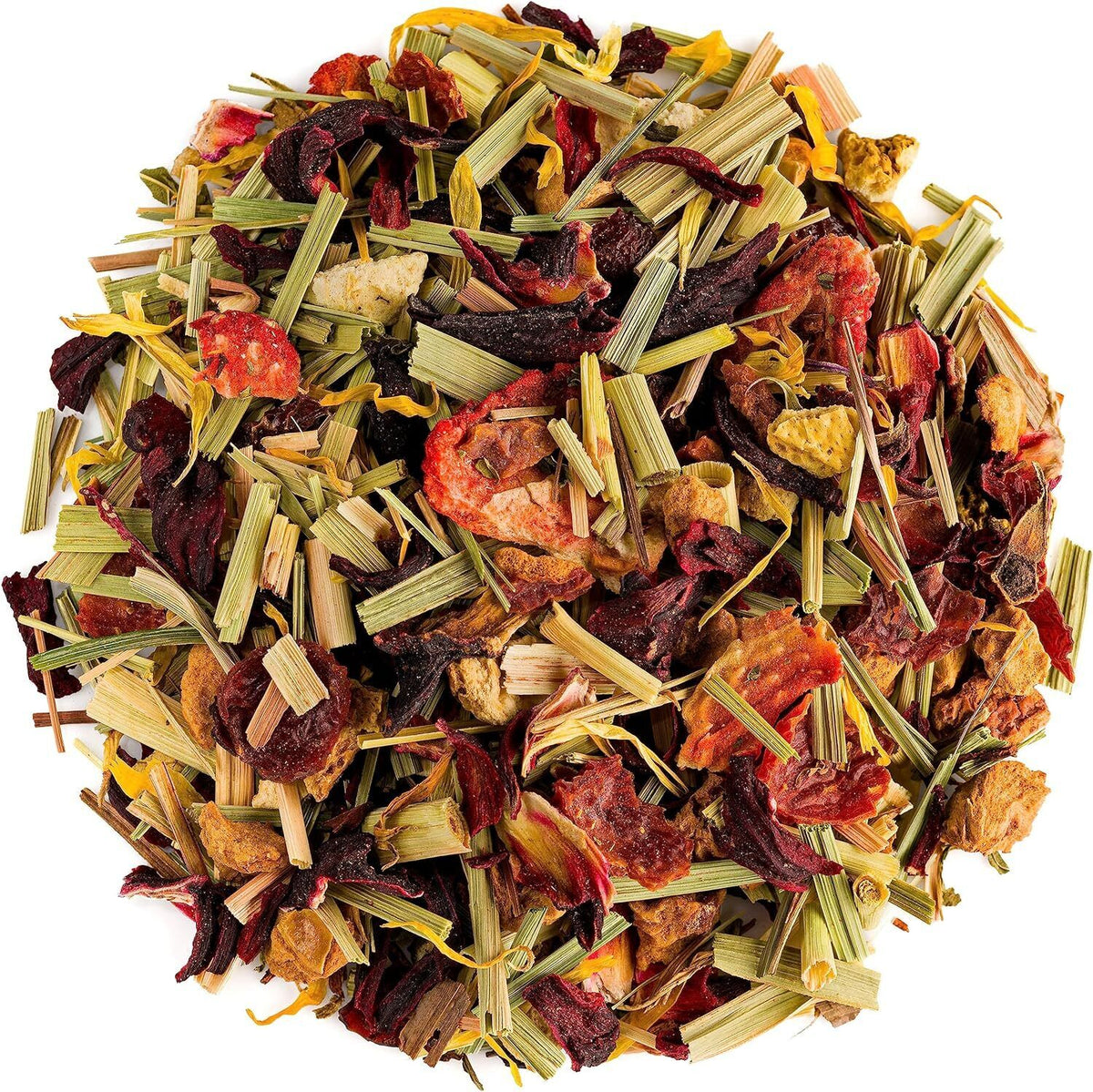 Red Berry Organic Fruit Tea - Fruit Tea Tisane - Fruity Herbal Infusion 200g
