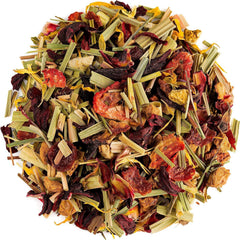Red Berry Organic Fruit Tea - Fruit Tea Tisane - Fruity Herbal Infusion 200g