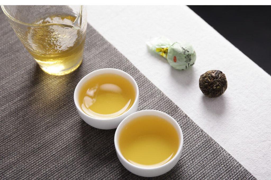 500g Yunnan Puerh Tea Early Spring Daxueshan Longzhu Qiaomu Raw Tea Loose