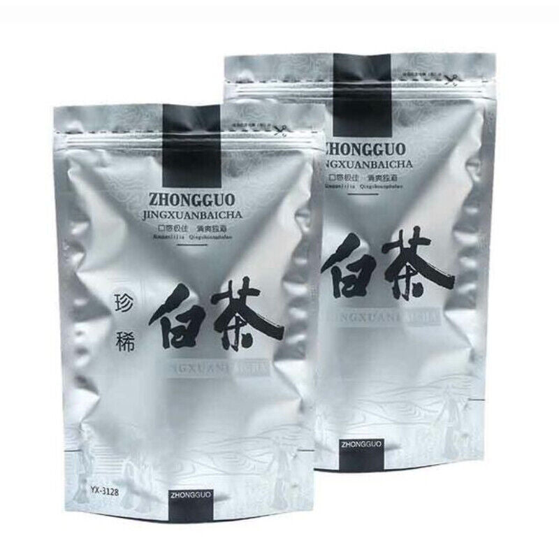 HelloYoung Chinese Silver Needle White Tea Silver Needle Organic Bai Hao Yin Zhen Tea 250g