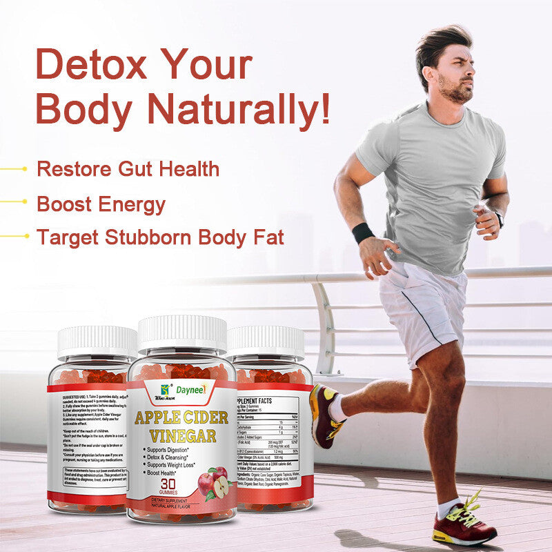 Slim Detox Weight Loss Apple Cider Fit Keto ACV 30 Gummies