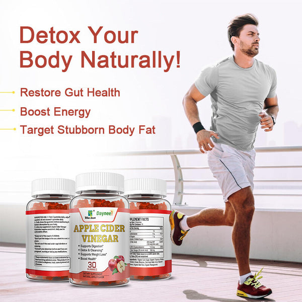 Slim Detox Weight Loss Apple Cider Fit Keto ACV 30 Gummies