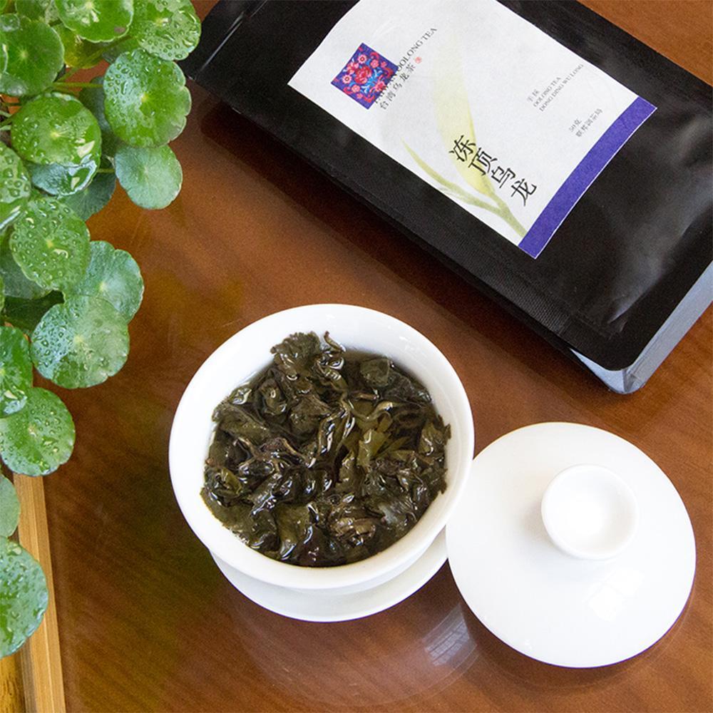 2023  Premium Dong Ding Oolong Tea,Taiwan Leaf Tea, Tung-ting Cha 50g