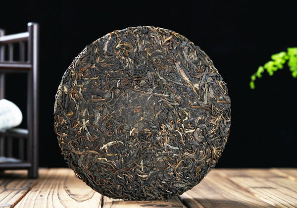 2016 Menghai Yiwu Ancient Tree Qizi Cake Round Tea Yunnan Pu'er Tea Raw Tea 357g