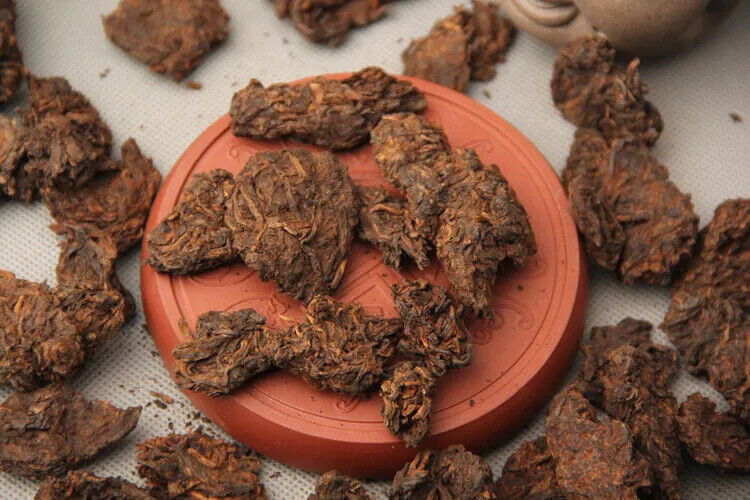 HelloYoung Pu'er Old Tea Head Natural Tuo Super-grade Jinya Menghai Head Cooked 250g