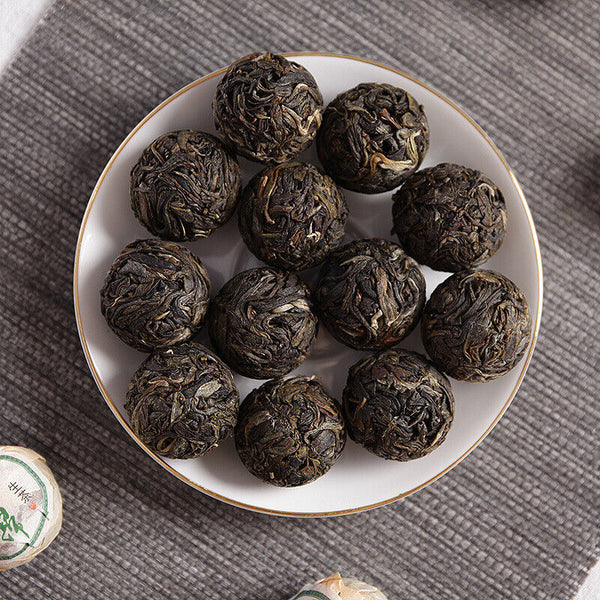 HelloYoung Yunnan Pu'er Tea Xigui Longzhu Big Tree Raw Tea Mini Small Tuo Tea 500g Bulk