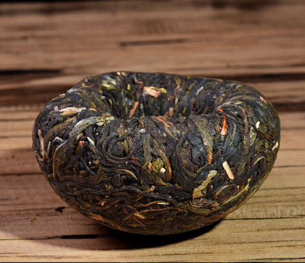 HelloYoung Yunnan Puerh Tea Raw Tea Tuo Tea Menghai Ancient Tree Raw Material 500g/1.1lb