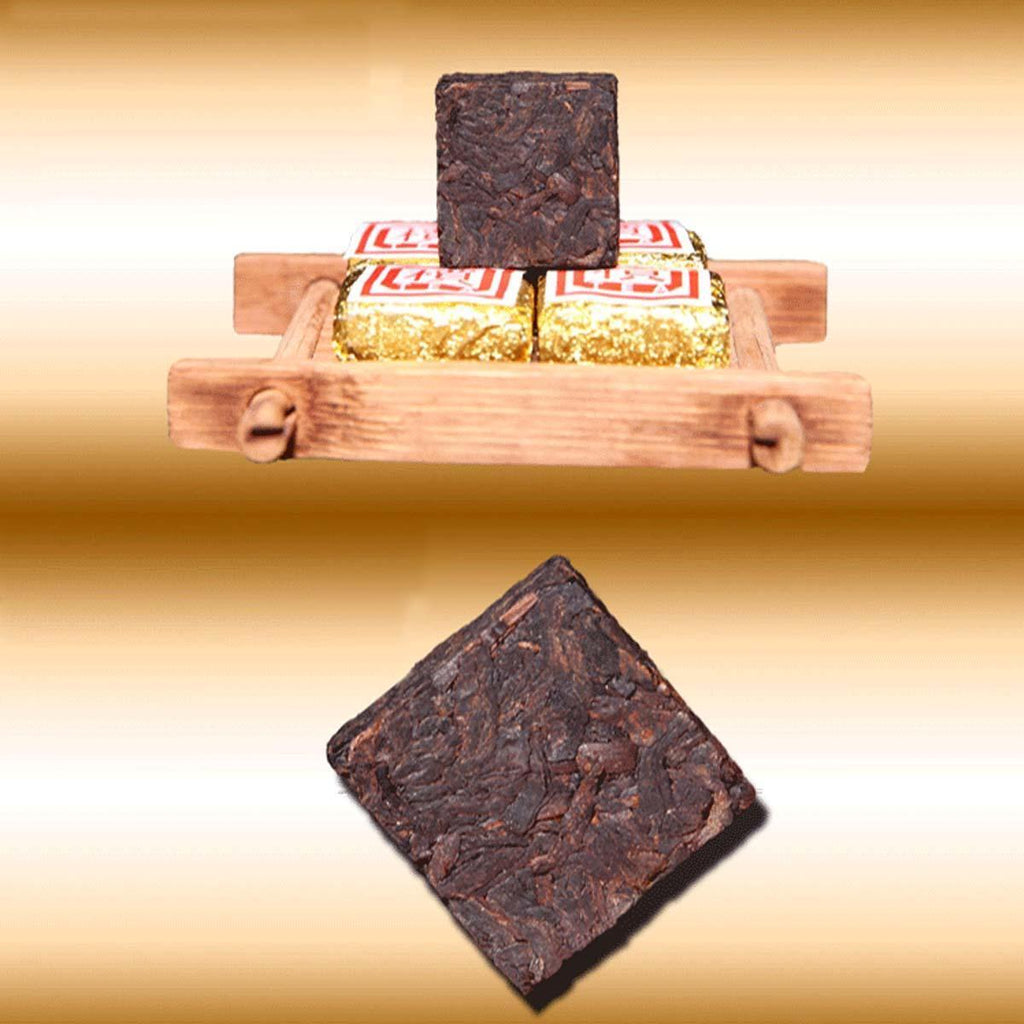 Ripe Puerh Tea Yunnan Bulk Bohai Square Puer Tea 50g-500g 1Pc/Cup Mini Brick Tea