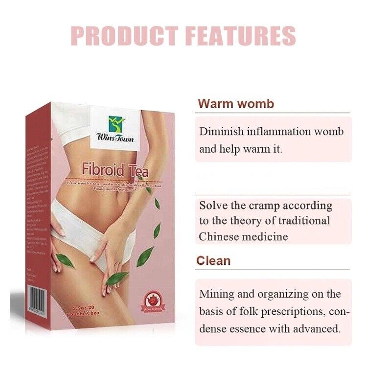 Detox Teebeutel Warmer Fruchtbarkeit Tee Frauen Sauberer Gebärmutter Fibroid Tee