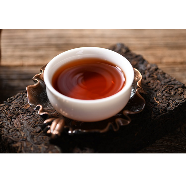 Aged and Scented Old Tea Brick 250g/8.8oz Puerh Tea Brick Ripe Tea Lao Banzhang