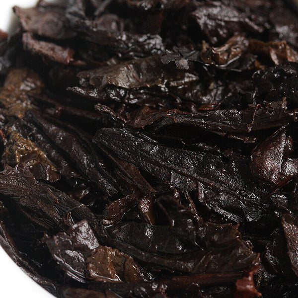 HelloYoung 357g Yunnan Puerh Ripe Tea Dry Storage Ripe Tea Menghai Flavor Seven Seed Cake