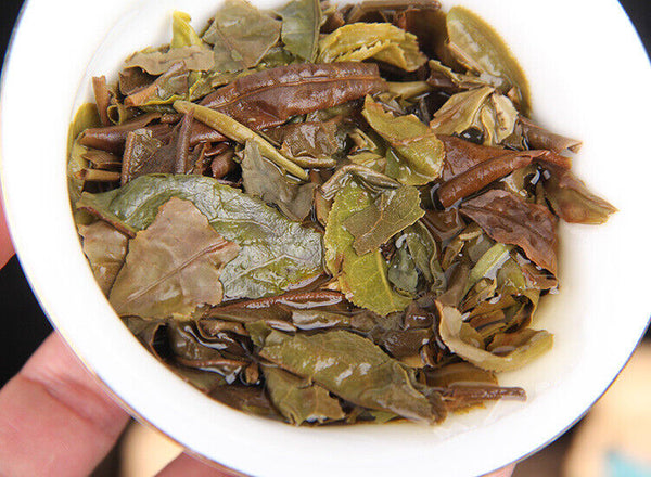 500g White Peony Thin Tea Cake Yunnan Aged White Tea Cake High Mountain