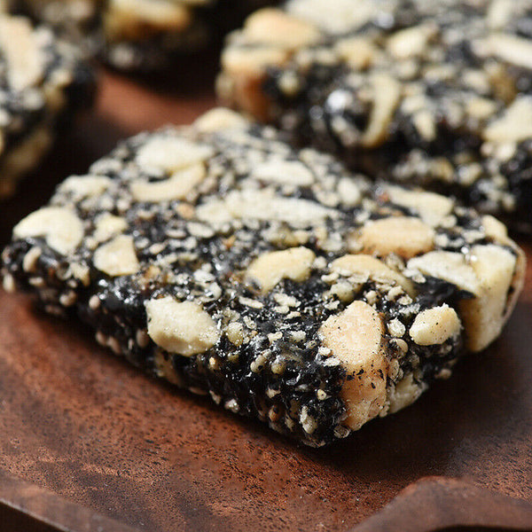 Original Low-sugar Sesame Peanut Halva 500g Handmade Black Sesame Candy Snack