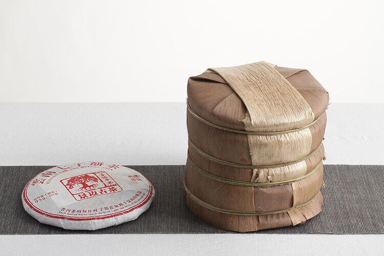 Yunnan Pu'er Tea Jingmai Ancient Tea Ripe Tea Seven Seed Cake Tea 357g