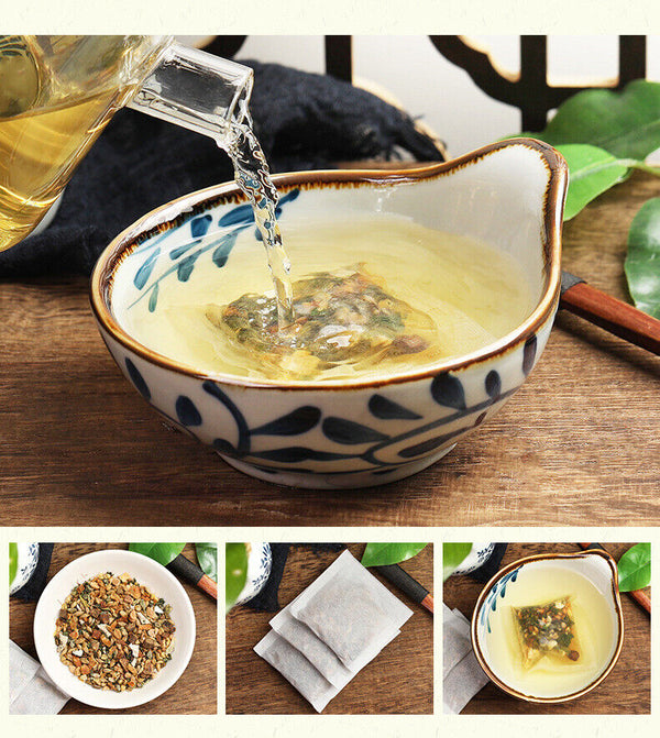 HelloYoung 150g/30bags mulberry leaf tea corn husk lower blood pressure health care tea bag