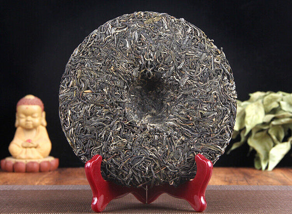 HelloYoung 357g Pu-erh Raw Tea Cake Yiwu Raw Tea Ancient Tree Pu-erh Raw Tea Cake
