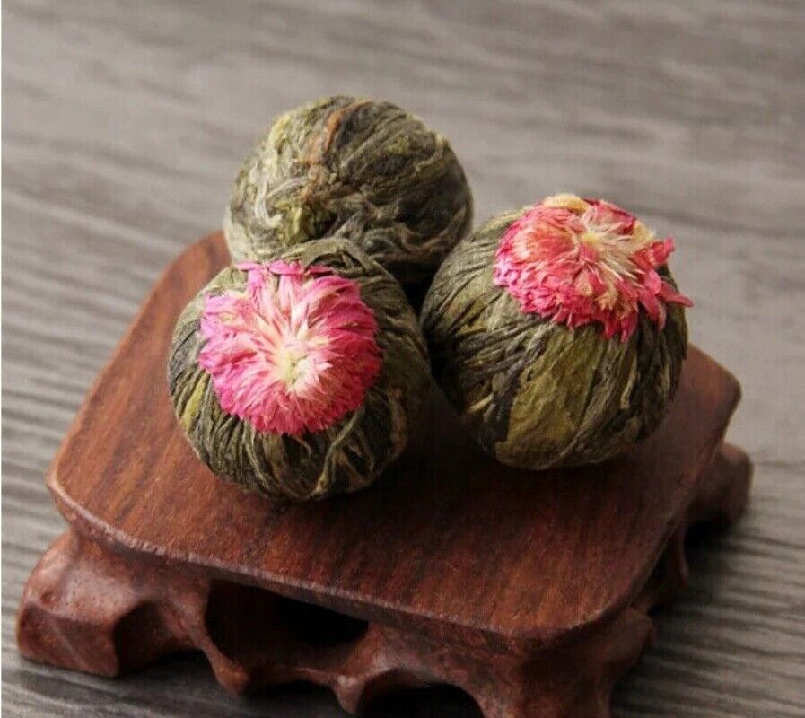 100% Handmade Globe Amaranth Flower Blooming Tea 20pcs Main image