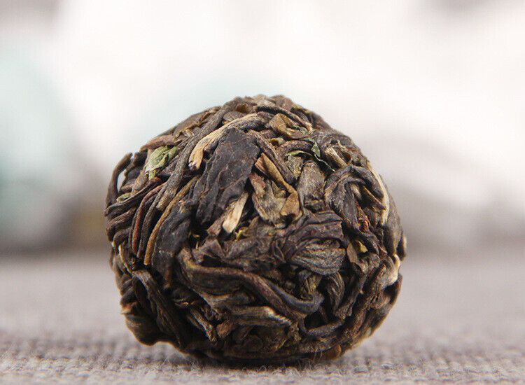 HelloYoung Glutinous Rice Fragrance Pu'er Raw Tea Dragon Pearl 500g Pu'er Tea Tuocha