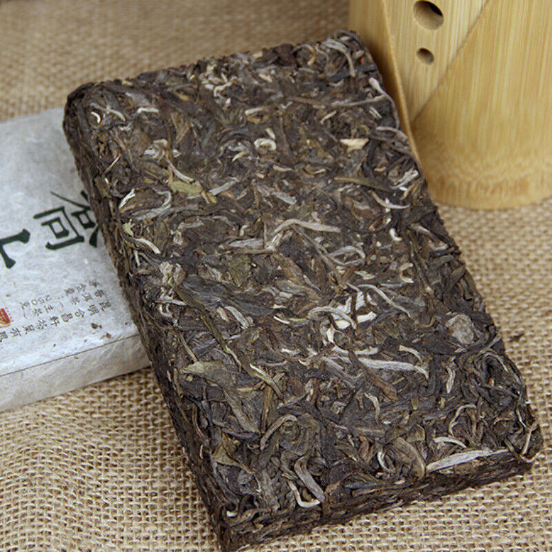 HelloYoung High Mountain Arbor Tree Cha Pu'er Tea Brick Gift Yunnan Pu-erh Green Tea 250g