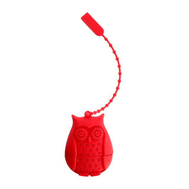 Silicone Filter Infuser Owl  Tea Loose Tea Strainer Diffuser Coffee Tea Teaspoon